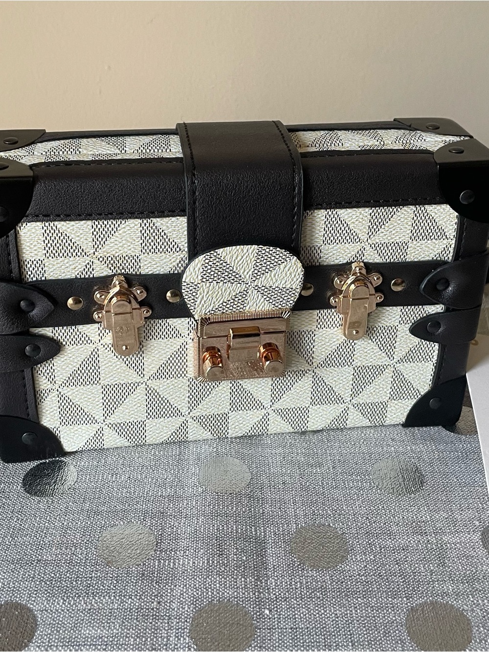 Hard Box Crossbody Bag. NWT